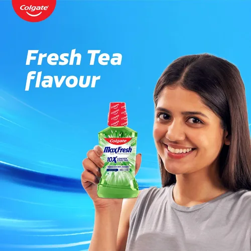 Vista 2 de Colgate Enjuague bucal Plax Fresh té - 8.5 fl oz
