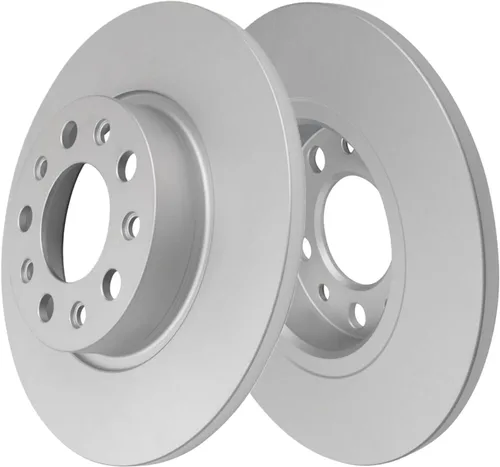 Vista 6 de Detroit Axle - Rotores de freno para Jeep Compass 2015-2022 Renegade 2016-2022 Fiat 500X 2016-2022, 2018, 2019, 2020, 2021. Reemplazo de rotores