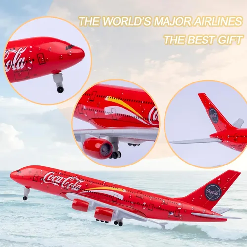 Vista 4 de Modelo A380 Avión - Escala 1:300, Regalo y Decoración