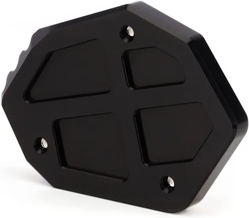 Vista 6 de Soporte lateral para motocicleta Soporte Soporte Soporte Pad Compatible con BMW F750GS 2018-2023 Soporte de placa de pie Ampliadora F750 GS F Negro
