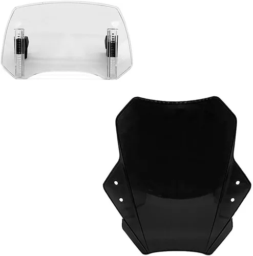 Vista 10 de Fundas para parabrisas CFMOTO CLX700 compatibles con CB1000R parabrisas ajustable universal compatible con parabrisas de motocicleta MT07 MT09