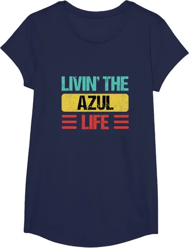 Vista 25 de Camiseta Azul Name, Negro