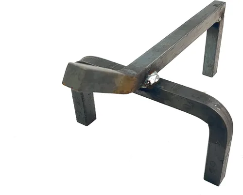 Vista 7 de SteelFreak Horno de pizza súper resistente Andiron (10-1/4 pulgadas)