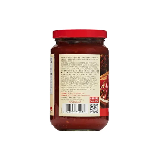 Vista 6 de Lee Kum Kee Salsa de frijoles (13 onzas – 1 paquete), salsa Toban, estilo Sichuan, especias suaves, perfecta para freír, fideos, mariscos, mapo tofu