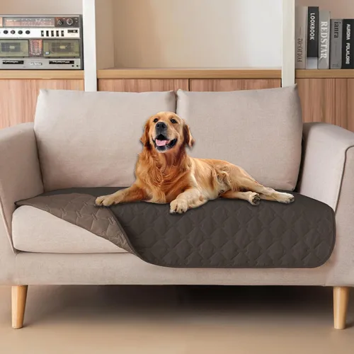 Vista 43 de gogobunny Manta para mascotas 3 veces más resistente, impermeable y a prueba de arañazos; protector de muebles reversible para perros y gatos, funda