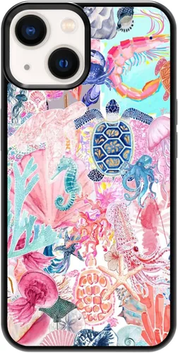 Vista 220 de Funda de teléfono Qizijio estilo azteca a prueba de golpes y protectora para iPhone 7/8/SE