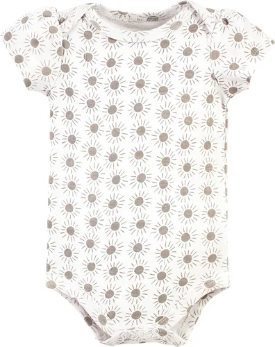 Vista 287 de Hudson Baby baby-girls Cotton Bodysuits 3-pack