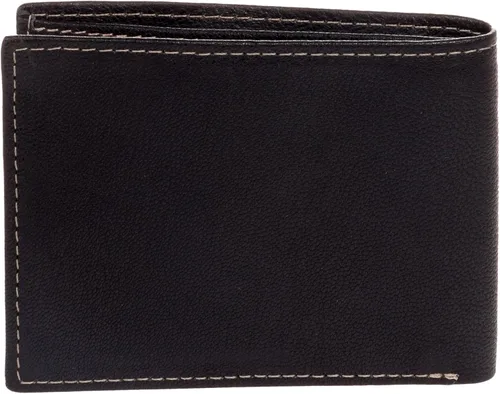 Vista 3 de Billetera tipo Slimfold de cuero para hombre Timberland Blix, Negro, Talla única