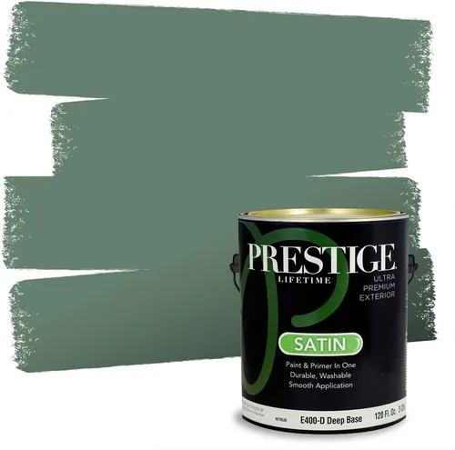 Vista 146 de Prestige Paints - 2 en 1, pintura base y pintura de exterior, E100-N-735BM