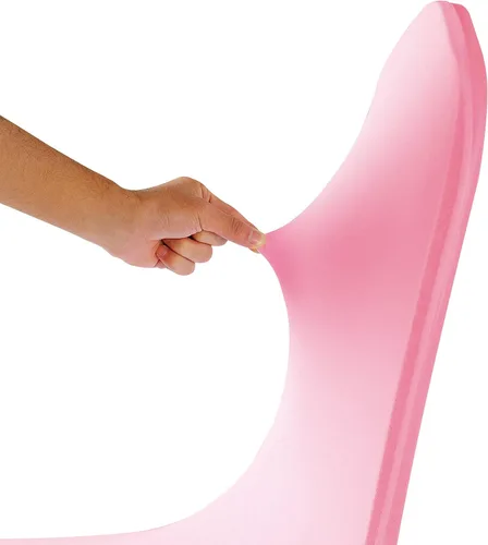 Vista 42 de Funda de elastano para silla, 12 unidades, fundas para silla, fundas para sillas de sala de estar, funda extraíble lavable y elástica para silla