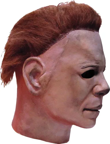 Vista 2 de Máscara de Halloween de Michael Myers para hombre, color blanco, Multicolor