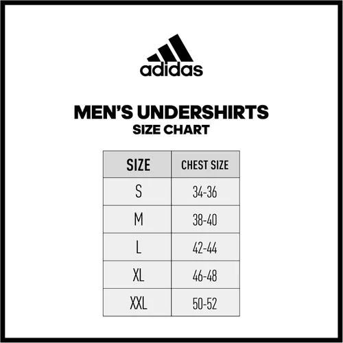 Vista 5 de adidas Men's Stretch Cotton Crew Neck Undershirts (2-Pack)