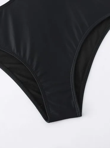 Vista 4 de Benfoly Traje de baño sexy de una pieza traje de baño de corte alto para mujer Monokini