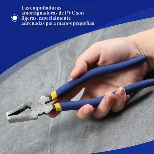 Vista 4 de SPEEDWOX Alicates de vidrio - Herramienta resistente de rotura de vidrieras de 8 pulgadas para trabajos de azulejos y mosaicos