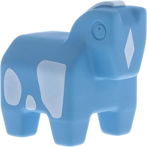 Vista 6 de Nuby Juguetes interactivos de baño suaves y apilables de animales de granja, juego interactivo de 8 piezas, juego interactivo para desarrollo