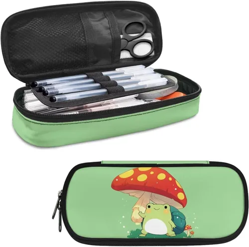 Vista 19 de Estuche para lápices de caballo con bandera estadounidense para adultos y niños, bolsa de lápices estética de gran capacidad, portalápices portátil