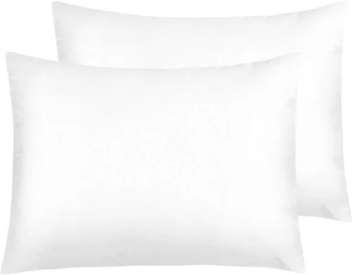 Vista 60 de NTBAY Fundas de almohada de satén con cremallera para cabello y piel, juego de 2 fundas de almohada estándar de lujo con cremallera oculta, 20 x 26