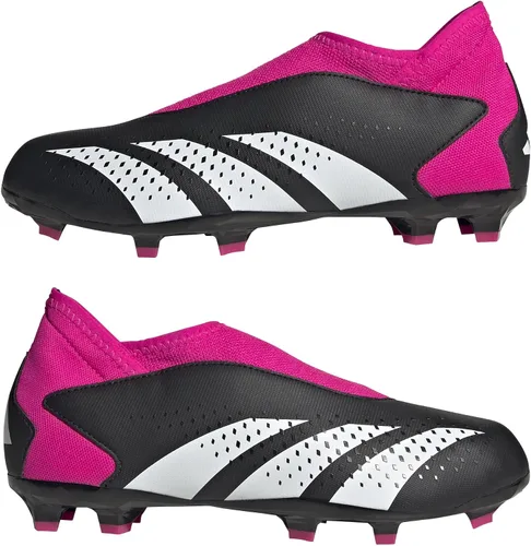 Vista 8 de adidas Tenis Predator Accuracy.3 Firm Ground sin cordones para niños