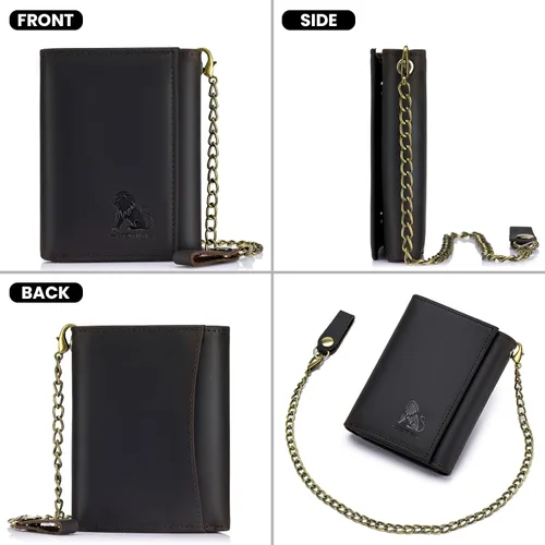 Vista 2 de BAIGIO Cartera Mem, Marrón oscuro, Casual