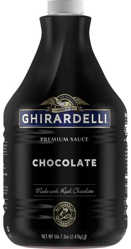 Vista 7 de Botella con bomba de salsa de caramelo de la Compañía de Chocolate Ghirardelli, 87.3 oz (Paquete de 1)