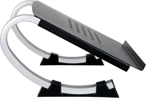 Vista 14 de Allsop Redmond - Soporte ajustable para laptop, elevador ergonómico de metal curvado y ventilado