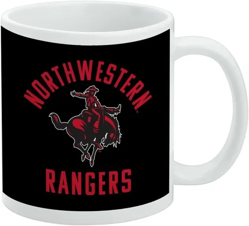 Vista 107 de Abilene Christian Wildcat Taza de café de cerámica, tazas de regalo novedosas para café, té y bebidas calientes, 11 onzas, color blanco