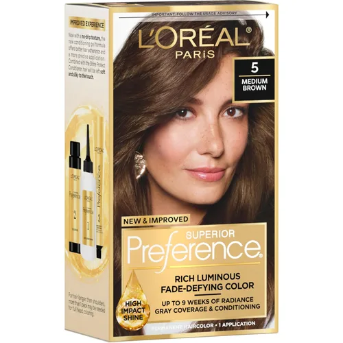 Vista 44 de L'Oreal Paris Superior Preference - Tinte permanente luminoso que desafía la decoloración para el cabello, tinte para el cabello hasta 9 semanas