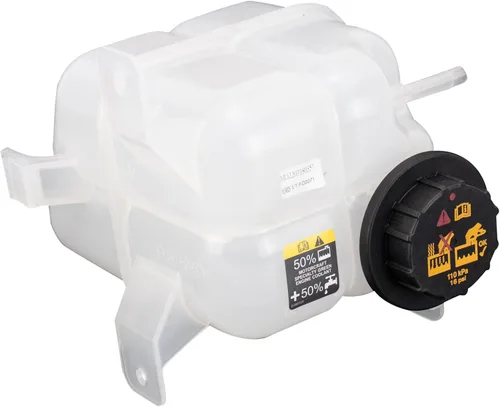 Vista 308 de TRQ Botella de desbordamiento del tanque de expansión del depósito de refrigerante del radiador compatible con Ram ProMaster City CH3014192 2015-2022