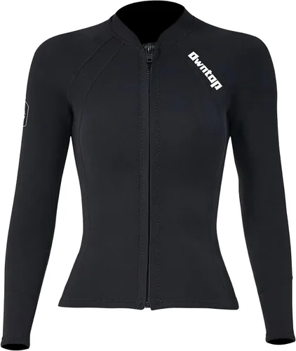 Vista 8 de Owntop Camisetas de neopreno Mujeres y hombres Manga larga de neopreno de 0.079 in Flexible y cómodo Cremallera frontal YKK Surfing Buceo