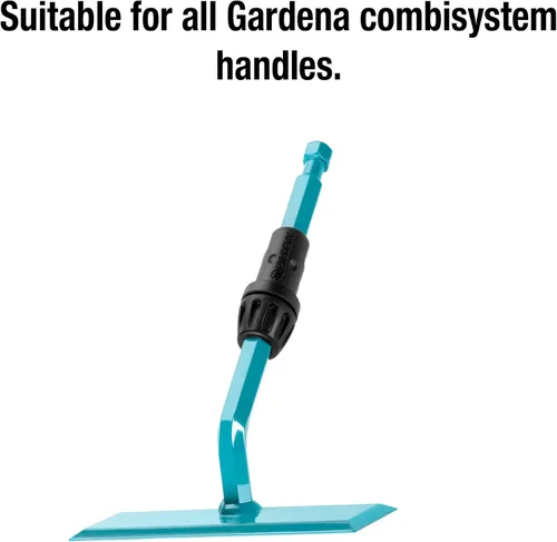 Vista 5 de Gardena combisystem - Azada de empuje y tracción GARDEX: accesorio de jardín para trabajos de suelo como camas de deshierbe y caminos, 5.5 in