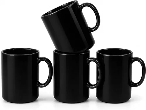 Vista 6 de Omniware 1010165 Tazas clásicas, juego de 4, 11 onzas, berenjena