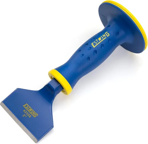 Vista 14 de Estwing - Cincel frío de 1 pulgada de ancho con protección para manos (42518)