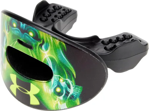 Vista 6 de Under Armour Air - Protector labial para fútbol, protección bucal completa, compatible con brákets, ajuste instantáneo