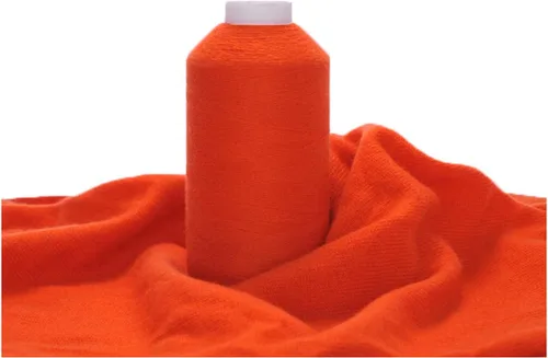 Vista 8 de Hilo 100% de cachemira, 100g de cachemira mongola lujosamente suave pura en cono para tejer a mano y ganchillo (flor beige)