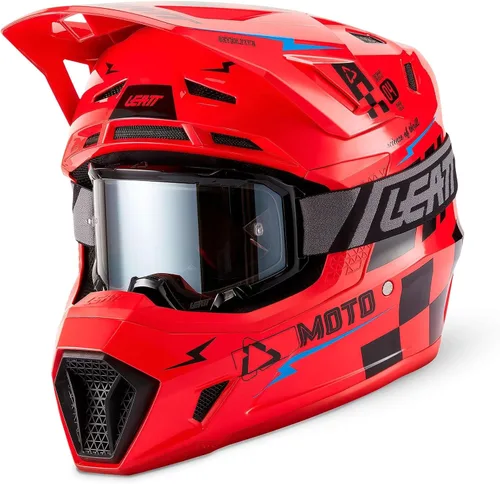 Vista 13 de Leatt Kit casco Moto 7.5 V25