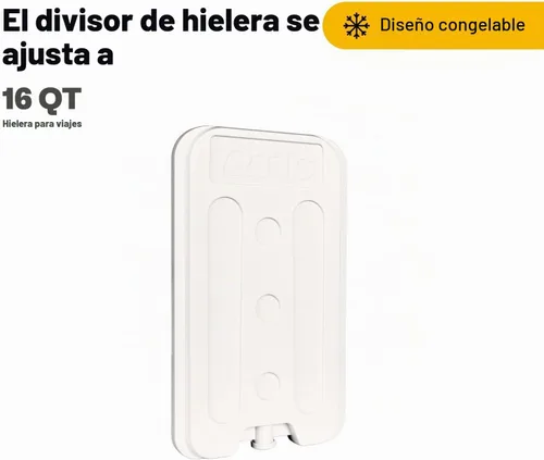 Vista 2 de RTIC Accesorios de inserción de divisor congelable para refrigerador ultraligero perfectos para la organización