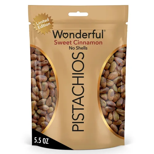 Vista 13 de Maravillosos Pistachos Sin Cáscara, Nueces Asadas al Chile, Bolsa resellable de 22 onzas, Aperitivos con Proteína, Sin gluten, Snack Saludable