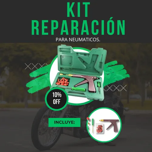 KIT REPARACION DE NEUMATICO de tienda la herramienta