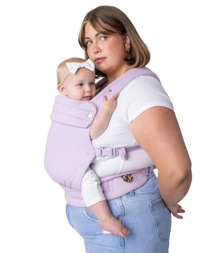 Vista 18 de Mabē Monarch Portabebés Ergonómico – Portabebés de Algodón Premium de Estructura Suave para Recién Nacidos a Niños Pequeños con Diseño Saludable