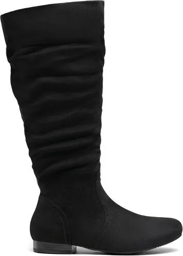 Vista 3 de DREAM PAIRS Womens Wide Calf Knee High Pull On Fall Weather Winter Boots