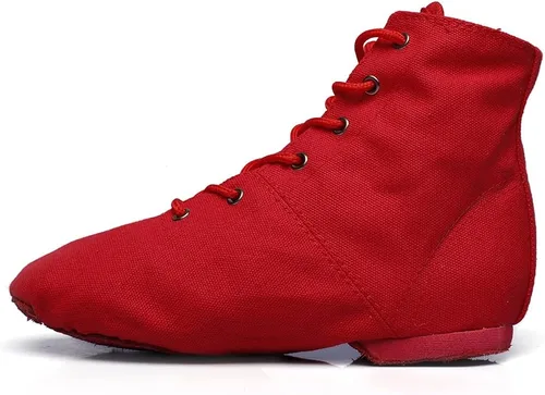 Vista 5 de Zapatos de botas de jazz para mujer, zapatos de personaje para mujer, botines para hombre