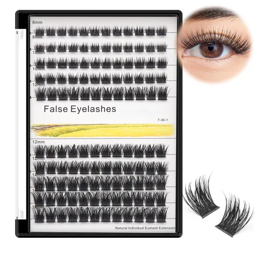 Vista 29 de Bodermincer 4 piezas Pinzas de Clúster de Pestañas para Injerto de Extensiones de Pestañas Postizas (4 piezas de Pinzas)