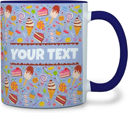 Vista 29 de Taza personalizada para niños – Mariposas – Nombre/texto personalizado, chocolate caliente de cerámica, cacao/taza de café para niñas, regalo