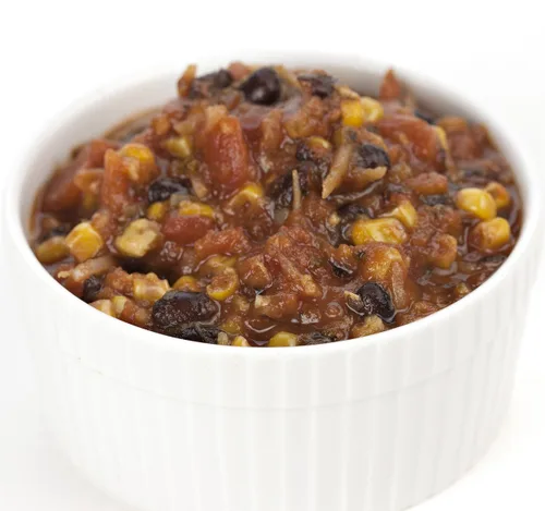 Vista 2 de Jake & Amos Salsa de frijoles negros y maíz, tarro de 16 onzas (paquete de 2)