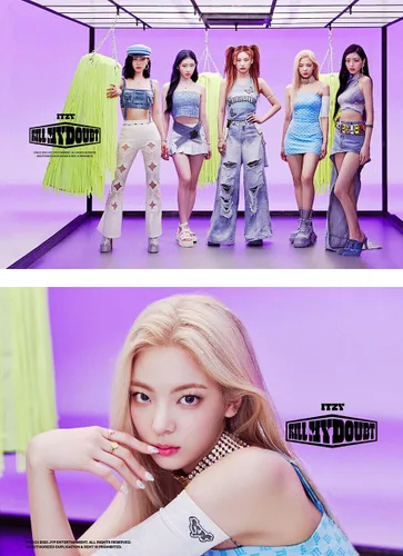 Vista 5 de (POB) ITZY KILL MY DOUBT 7th Mini Album ( BET ON ME Special Edition - LI A Ver. ) K-POP SEALED