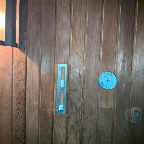 Vista 8 de Combo de termómetro e higrómetro para sauna – Medidor preciso de temperatura y humedad para salas de sauna, Rango de temperatura 70-250°F, Rango