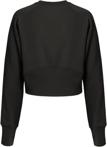 Vista 21 de MixMatchy Sudadera básica suave y cómoda de forro polar con cuello redondo para mujer