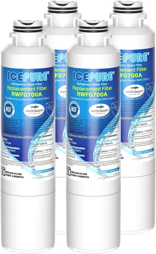 Vista 9 de ICEPURE DA29-00020B Replacement for Samsung Water Filter HAF-CIN/EXP HAF-CIN DA29-00020B-1 RF28HMEDBSR RF263BEAESR RS25J500DSR RF263TEAESG RWF0700A