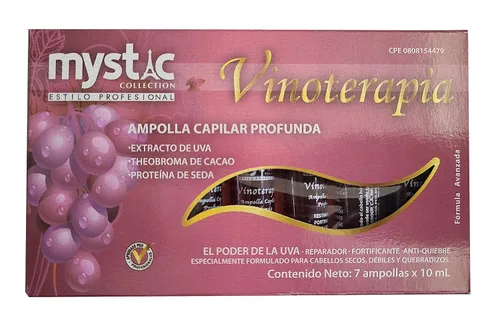 Vista 6 de Mystic Vinoterapia - Ampollas para cabello profundo (24 unidades)