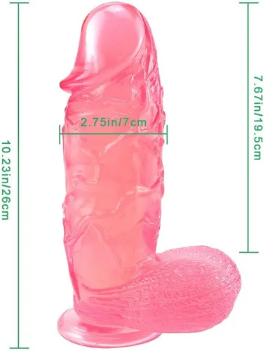 Vista 3 de IOCCIOBB Juguetes porno para adultos, consolador gigante de 2.75 pulgadas de diámetro, potentes ventosas, juegos sexuales manos libres y enchufe